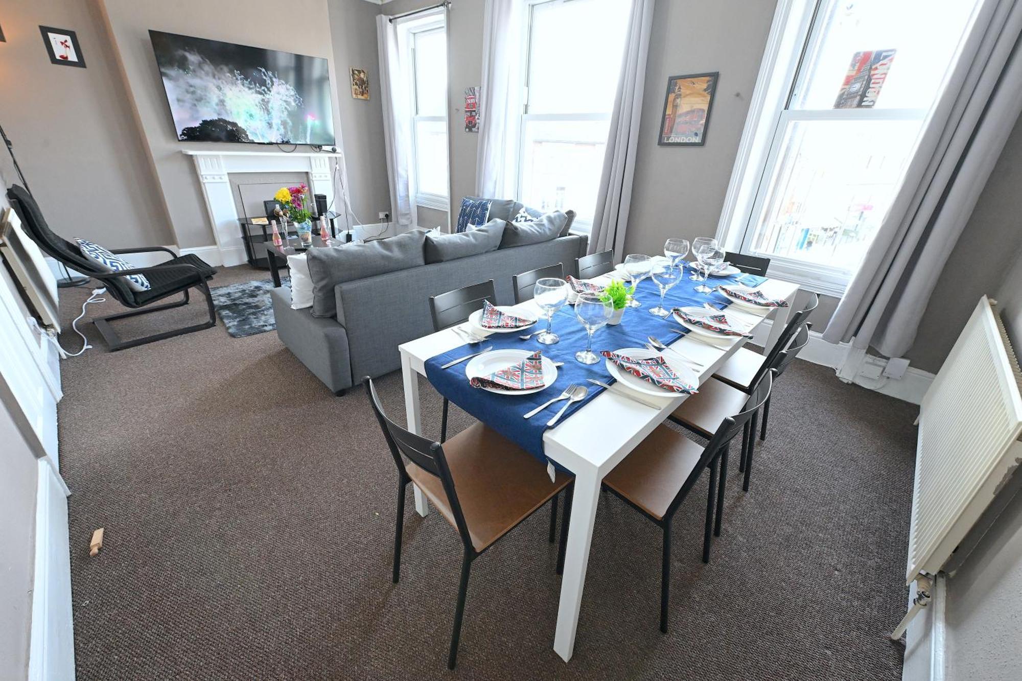 Stunning 3 Bedroom Serviced Flat In North ロンドン エクステリア 写真